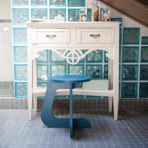 TABU color blue - taburete stool TABUHOME®